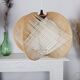 Suspension desing vintage bois et osier