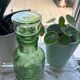 Vintage glass carafe