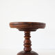 Vintage turned wooden fruit cup