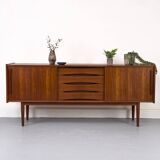 Vintage Sideboard in Teak with Drawers and Sliding Doors, 1960s