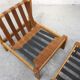 Fauteuil vintage en chêne