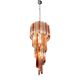 Italian Murano Glass Prism Spiral Chandelier