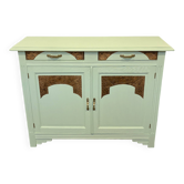 Buffet en bois style Art Déco relooké