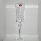Set of 6 Flutes 15 cl Cristal d'Arques model Lady Diamond