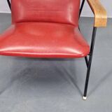 Rare Midcentury Easy Armchair, Sweden, 1960s