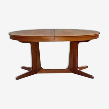 Table de repas Baumann extensible vintage 1960