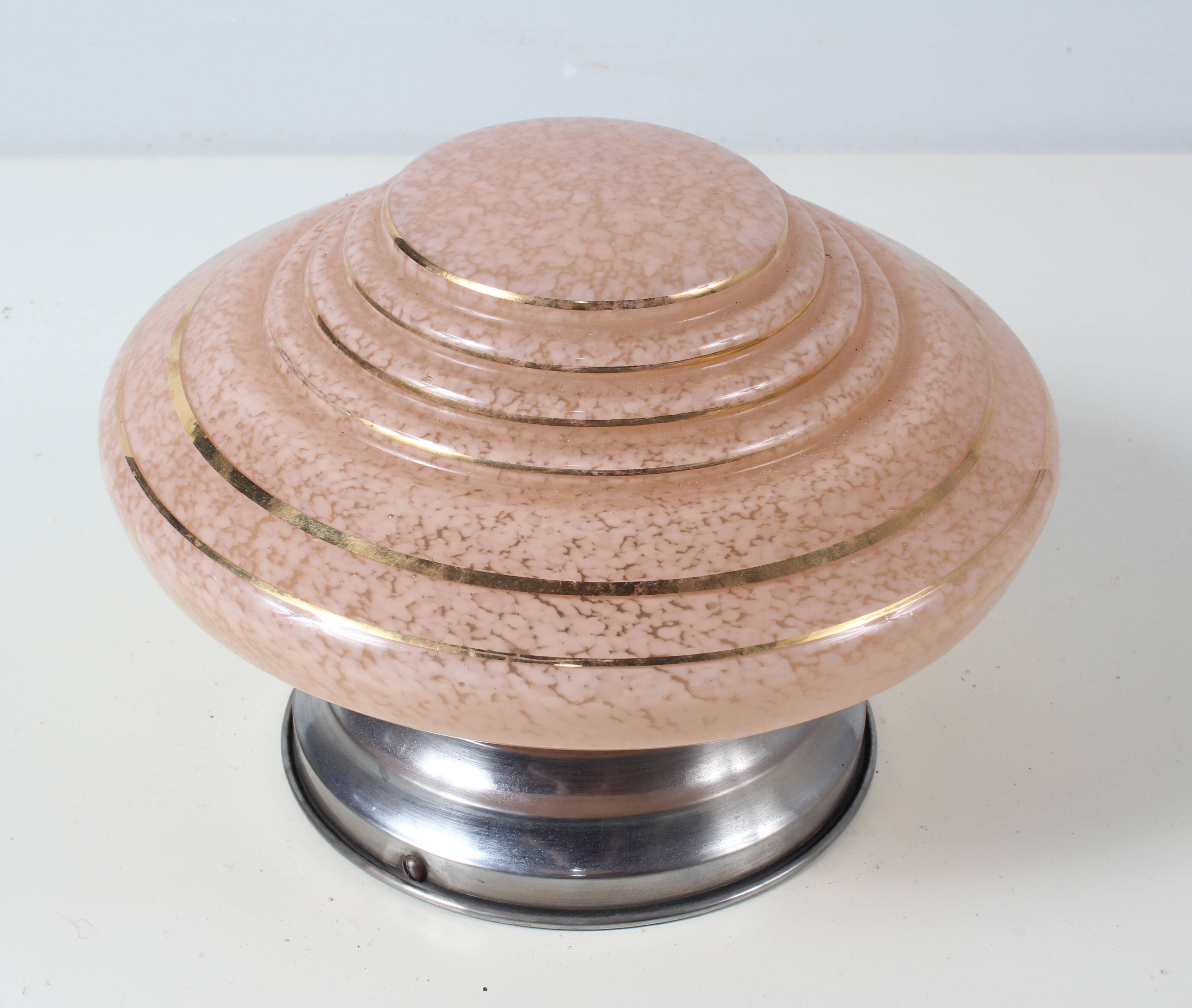 Art deco ceiling light