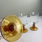 Vintage amber glass