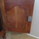 Rustic buffet Louis XV-Regency-jointed-massive wood-snail feet