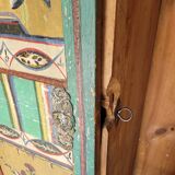 Armoire Autrichienne peinte à la main 19ème