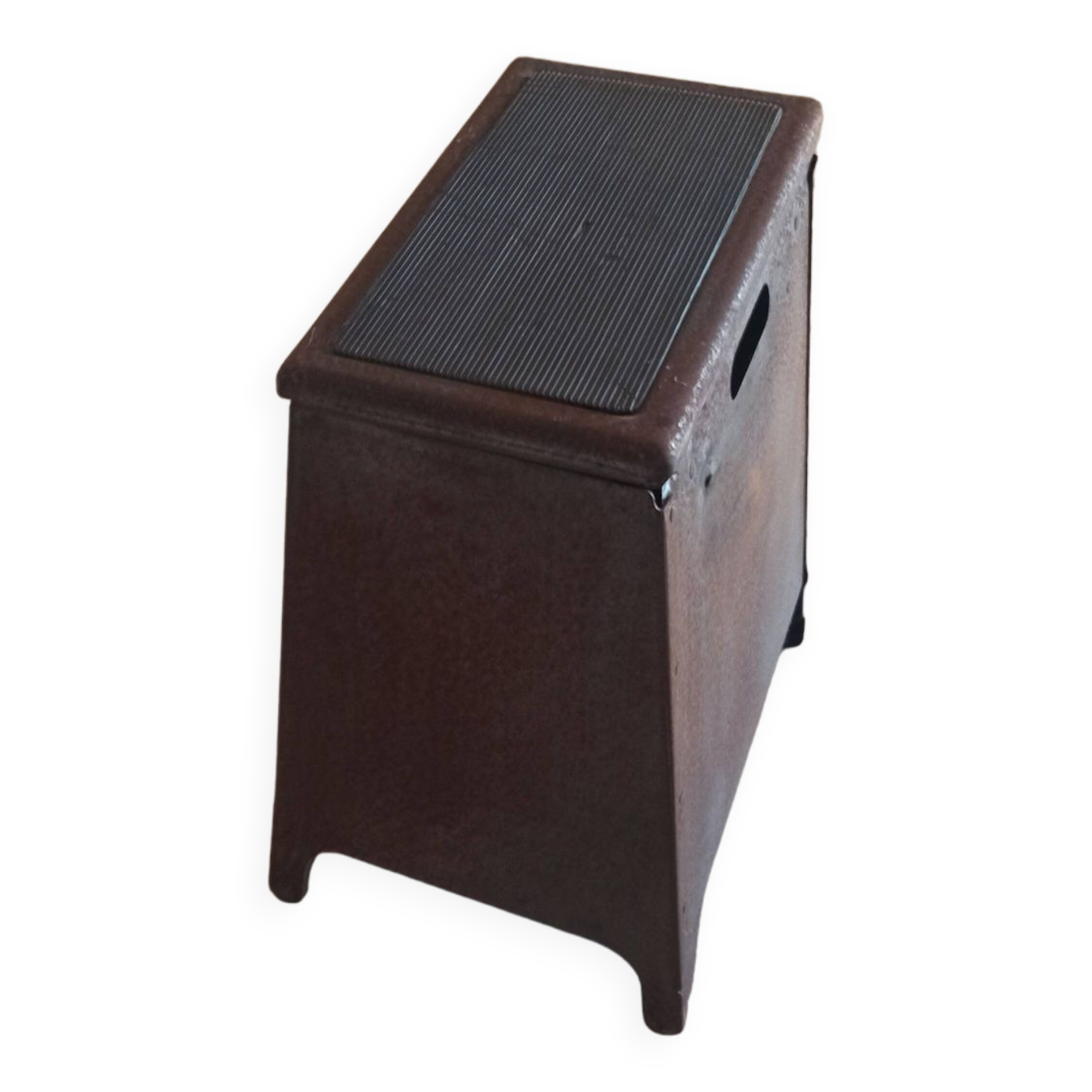 Metal shoe shine furniture