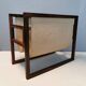 Porte-revues/journaux en palissandre et toile, par Kai Kristiansen pour Sika Furnitures, années 1960