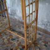 Vintage rattan shelf