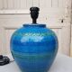 Ceramic lamp by Aldo Bondi Italy 1970