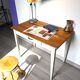 Old country pine side table