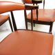 Eight Danish Cow Horn "Model 12" Chairs in Rosewood by Johannes Andersen