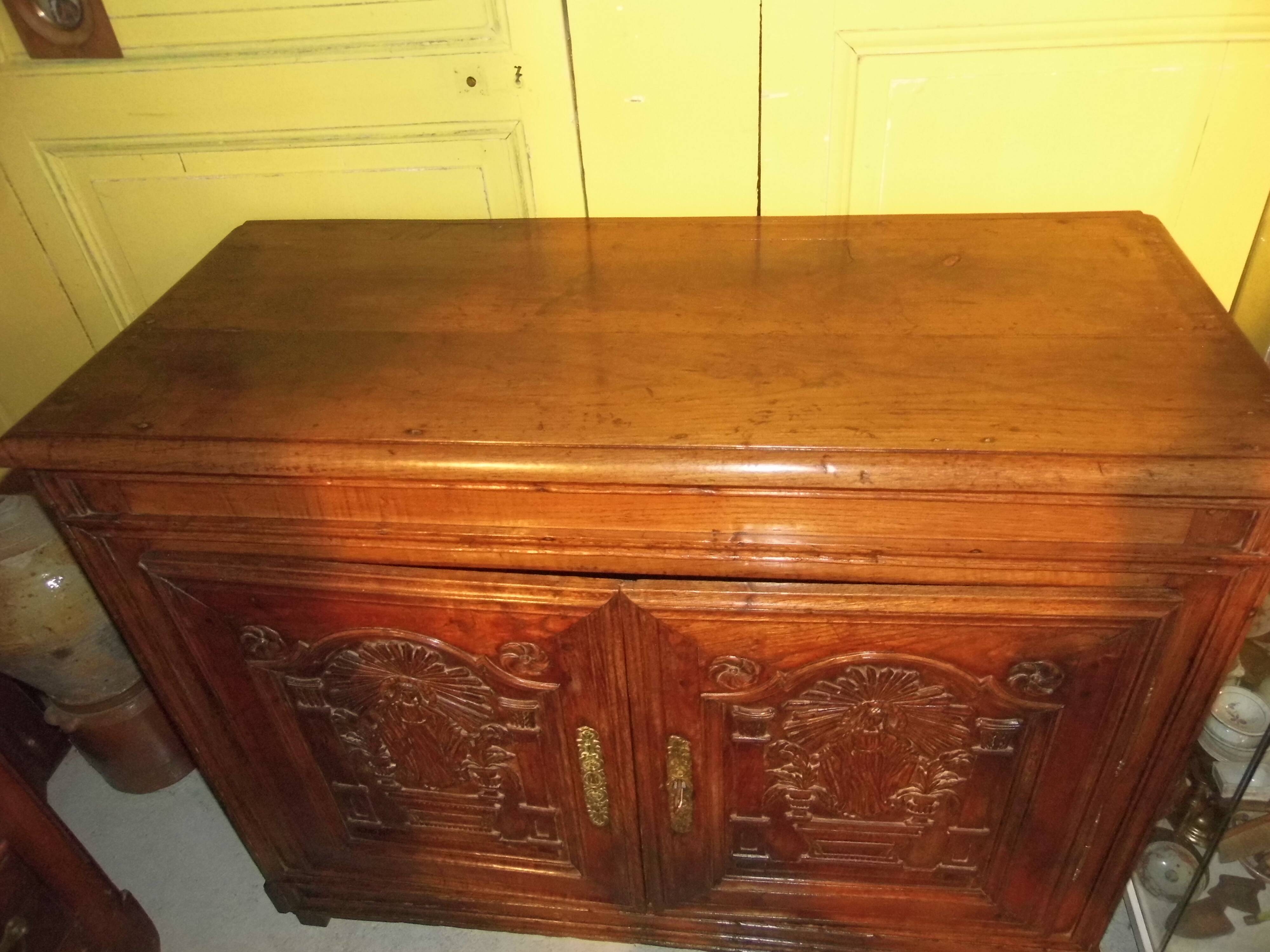 19th century chestnut sideboard