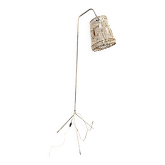 Rare model of vintage tripod floor lamp from the 50s