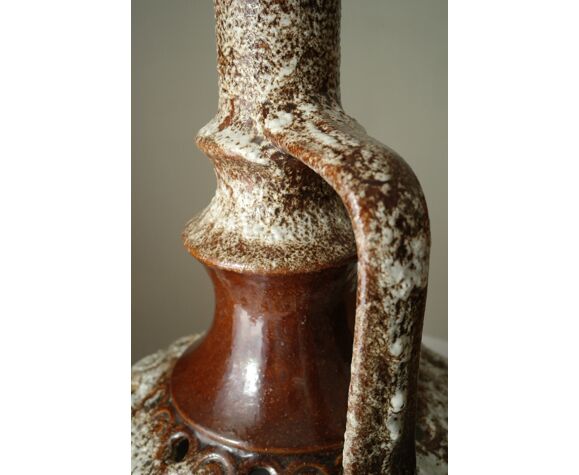 Pied de lampe de sol céramique vintage