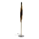 Lampadaire Coltrane - Éclairage de luxe moderne en laiton et noir mat