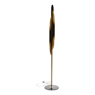 Coltrane Floor Lamp - Modern Luxury Lighting in Brass & Matte Black