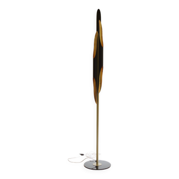 Coltrane Floor Lamp - Modern Luxury Lighting in Brass & Matte Black