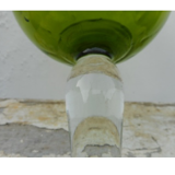 Two-coloured stand vase