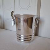 Art Deco silver-plated champagne bucket from Argit Paris, 19th century