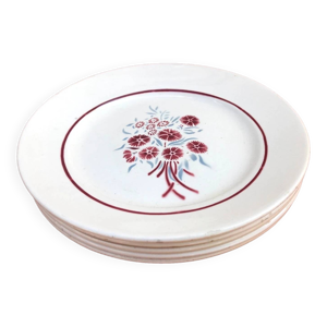 Années 1900 5 assiettes - francine