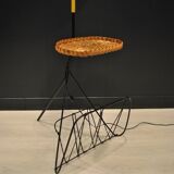 1960s magazine rack floor lamp