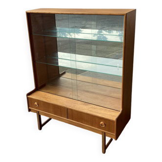Mid-Century 1960’s mirrored display cabinet by Turnidge of London