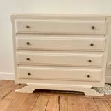 Vintage commode with moustache legs