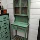 Vaisselier en bois vert