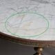 Table basse en marbre