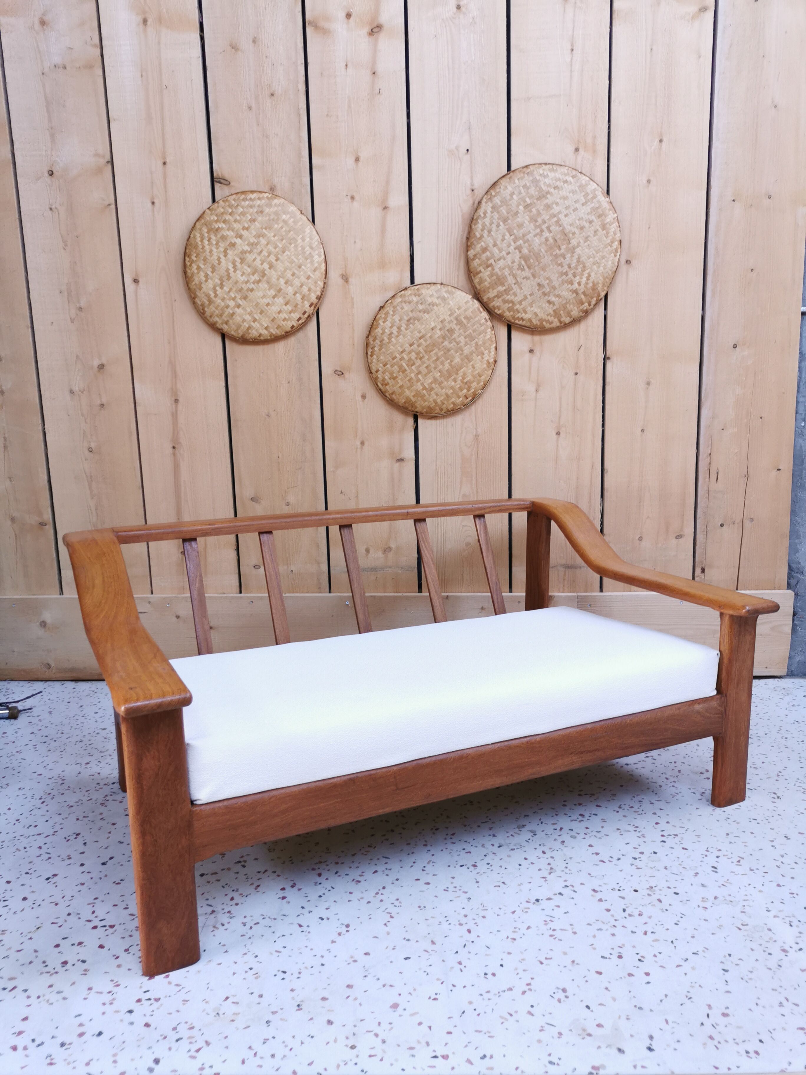 Teak bench