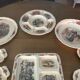 Dish set Sarreguemines Henri Loux