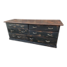 Haberdashery counter with drawers 1900