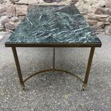 Table basse 1960 marbre style Louis XVI