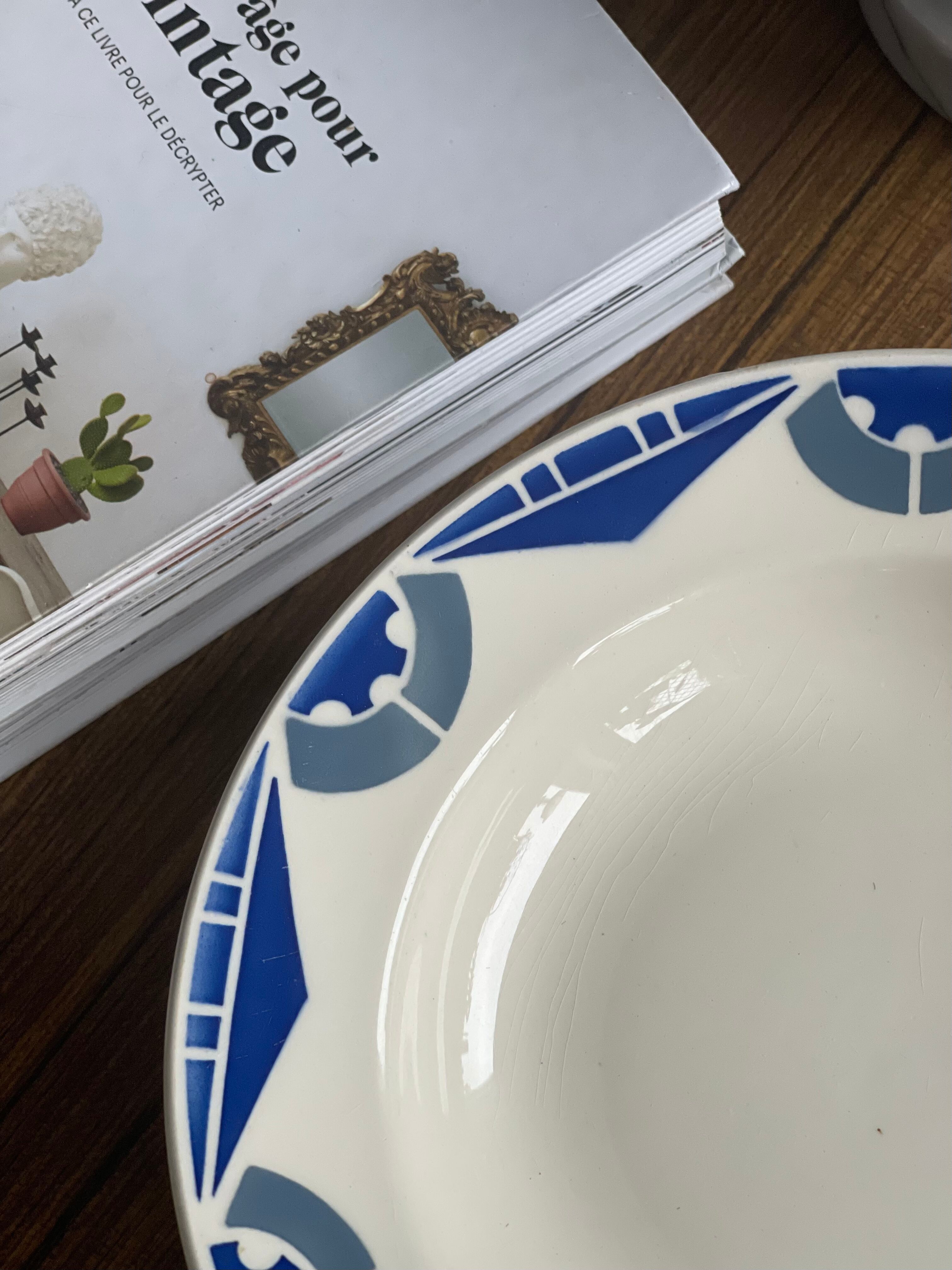 6hollow plates Badonviller 1950