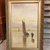 Marine oil on canvas