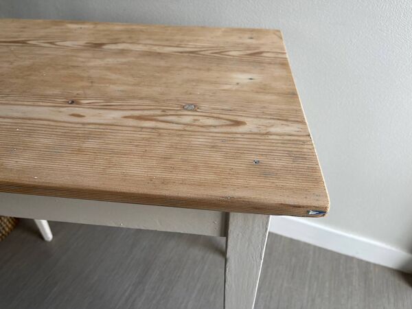 Ancienne table bois patiné