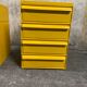 Yellow chest of drawers model 4601 by Simon Fussell for Kartell, 1970s