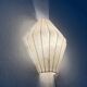 Modern mid-century cocoon wall light by Friedel Wauer for Goldkant Leuchten, 1960s.