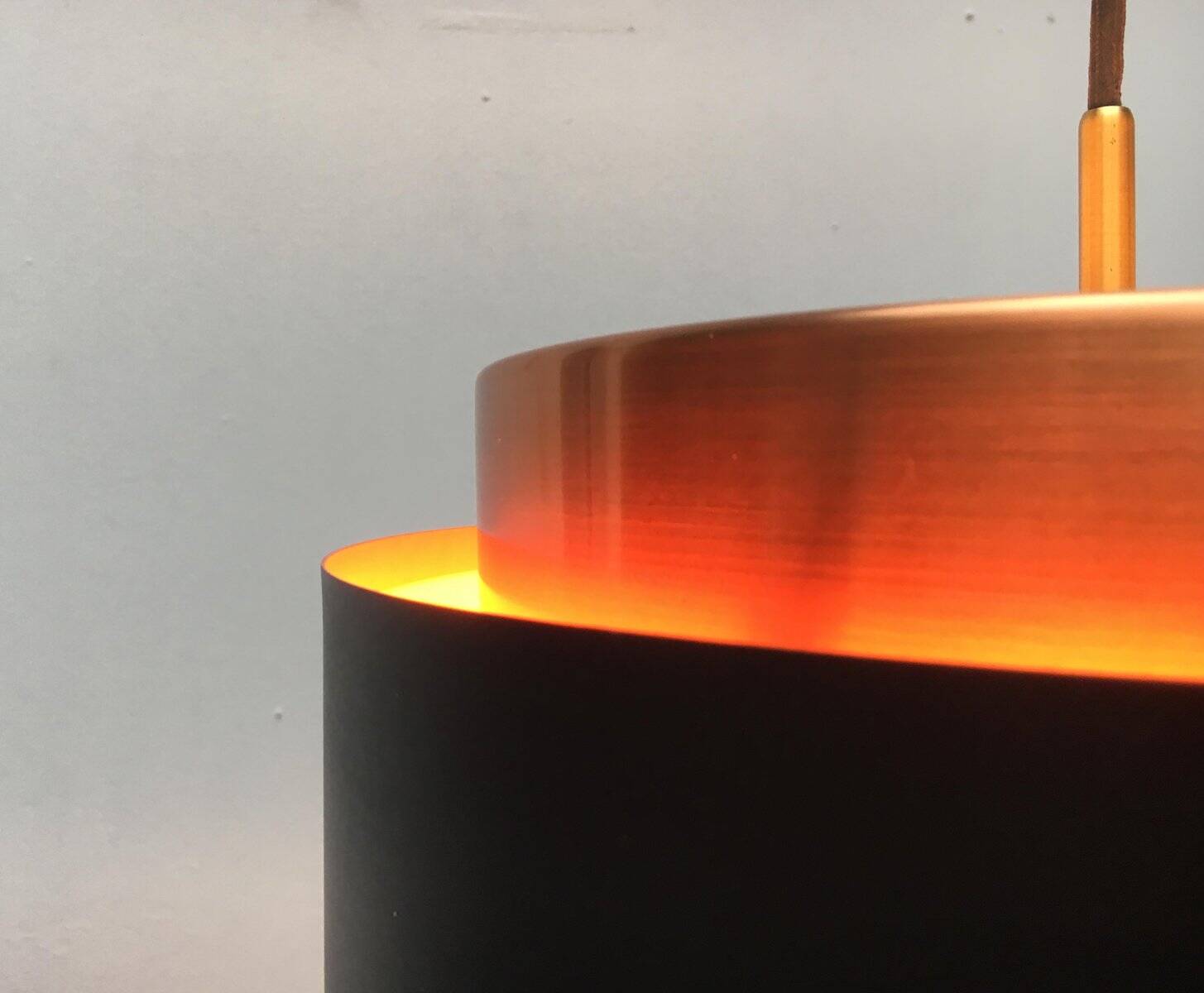 Mid-century Saturn chandelier by Jo Hammerborg for Fog & Mørup.