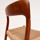 Refurbished set of 4 Model 75 chairs by Niels Møller, 1960s