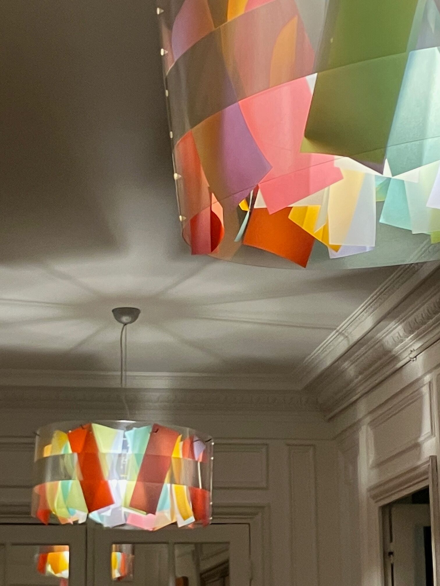 Holo Mexico multi-colored pendant light from Dix Heures Dix 64*30