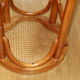 Tabouret bois canné 655mm