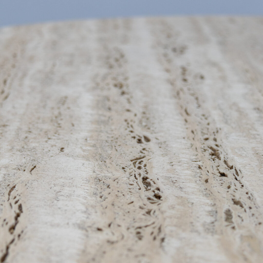 Travertin 'Finale' coffee table by Draenert 1970s