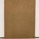 Oil on vintage wooded landscape panel