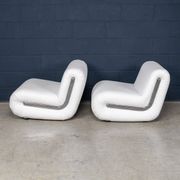 20thC ITALIAN PAIR OF BOOMERANG LOUNGE CHAIRS BY RODOLFO BONETTO FOR B-LINE